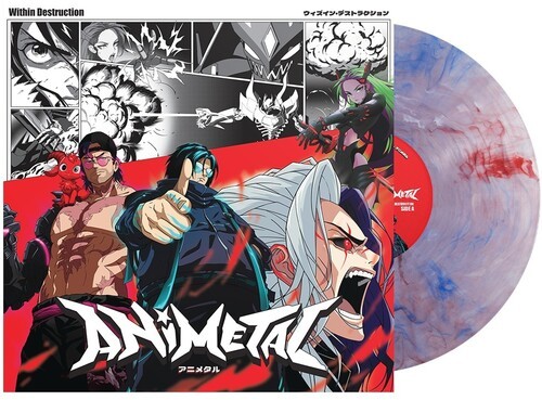 Within Destruction – Animetal [Clear/Red/White/Blue Marble LP] [New Vinyl LP]