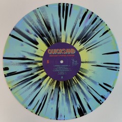 Quicksand Distant Populations Violet Blue & Yellow w/ Black Splatter + SLIPMAT