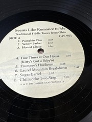 Seems Like Romance To Me Traditional Fiddle Tunes From Ohio Vinyl Records LP