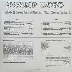Swamp Dogg – Total Destruction To Your Mind (LP, Album, RE) (Mint (M)) – 4248704