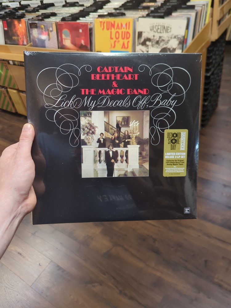 CAPTAIN BEEFHEART Lick My Decals Off, Baby RSD 2026 2xLP sealed VINYL Record NEW