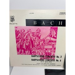 Johann Sebastian Bach Classical Vinyl Record Lot Virgil Fox Swingle Singers 7 LP