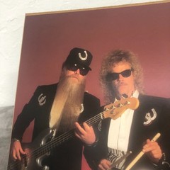 ZZ TOP – GREATEST HITS – 2 Sided Promotional 1992 POSTER FLAT 12″ X 12″ – (F123)