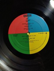QUEEN – HOT SPACE , elektra E1-60128 , Original No Bar Code, Played And Tested