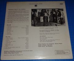 TRADITIONAL SONGS OF THE CARIBBEAN – Inter-American OAS-005 SEALED
