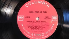 Blood, Sweat And Tears Self Titled Vinyl LP 1968 Columbia ‎– CS 9720
