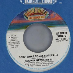 BOOKER NEWBERRY Love Town / Doin What Comes Naturally BOARDWALK NB 12-183-7 NM