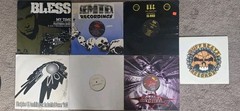 Rare Hiphop And Techno Singles Vinyl Lot Of 6