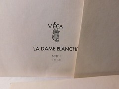 BOIELDIEU La Dame Blanche MICHEL SENECHAL Vinyl LP 3 Box Set