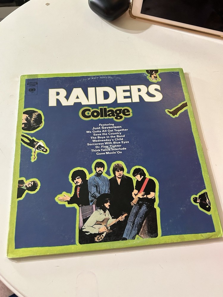 Raiders Collage CS 9964 Gatefold cover LP Record Vinyl