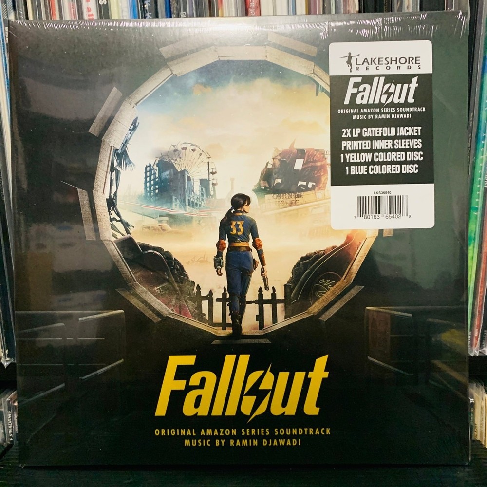 Fallout – Original Amazon Series Soundtrack Yellow/Blue Vinyl LP New Sealed OST