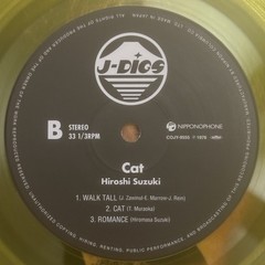 Hiroshi Suzuki CAT 2025 Japan Press Brand New Clear Yellow Vinyl Record with OBI