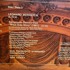 Symphonic Dances From West Side Story/Three Pieces For Blues Band And Orchestra