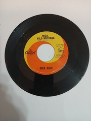 DICK DALE: wild, wild mustang / grudge run CAPITOL 45 RPM Excellent (EX)