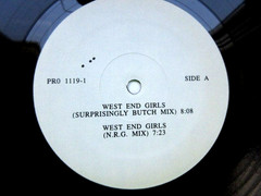 East 17 – West End Girls (pet shop boys) – EX+ Vinyl LP ULTRASONIC CLEAN