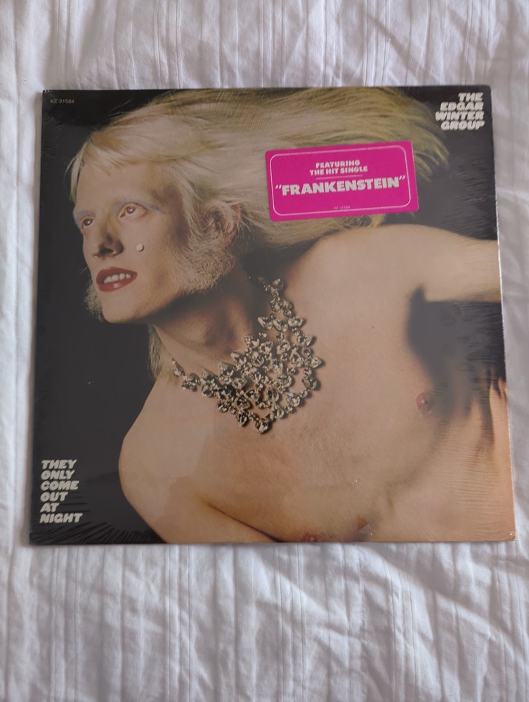 Factory Sealed KE Archival HYPE X 2 EDGAR WINTER GROUP COME OUT AT NIGHT LP