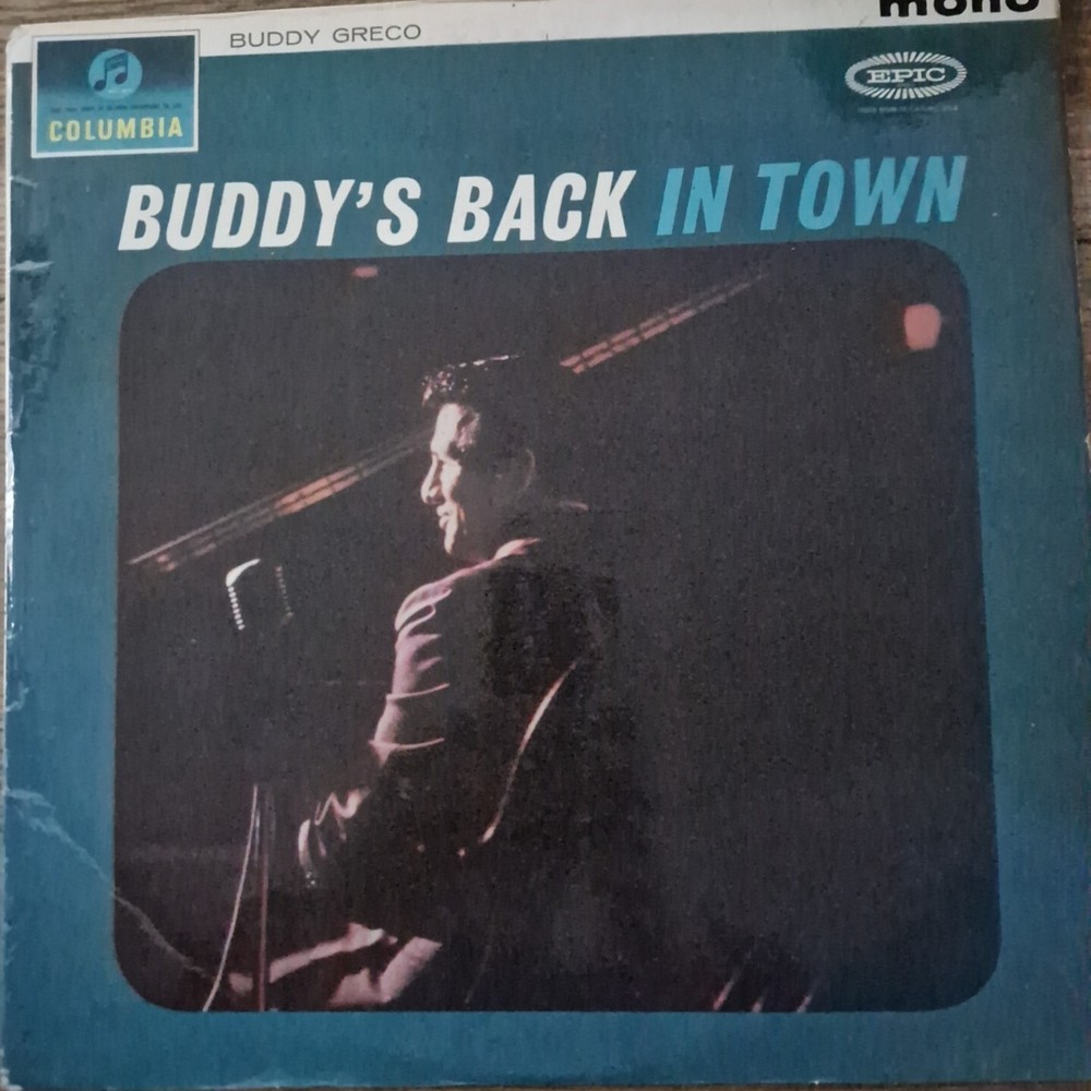Buddy Greco – Buddy’s Back in Town – (1961) Vinyl LP Album – Columbia 33SX 1519