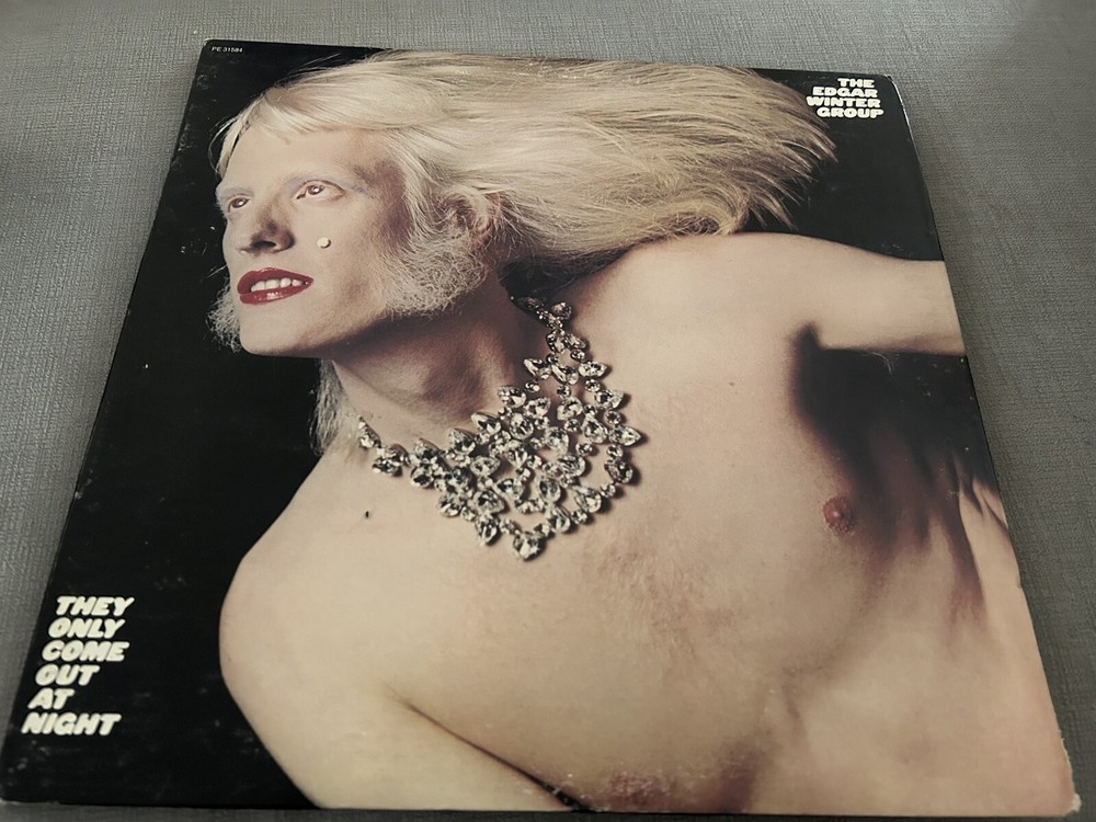 The Edgar Winter Group They Only Come Out At Night Record Album Vinyl LP VG+