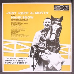 HANK SNOW: just keep a-movin’ DETOUR 12″ LP 33 RPM United Kingdom