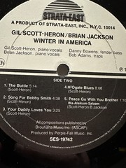 Gil Scott-Heron Brian Jackson Winter In America  Strata East 1974 Original Vinyl