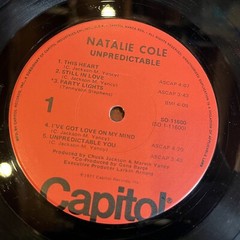 [SOUL/FUNK]~EXC LP~NATALIE COLE~Unpredictable~[Original 1977~CAPITOL~Issue]