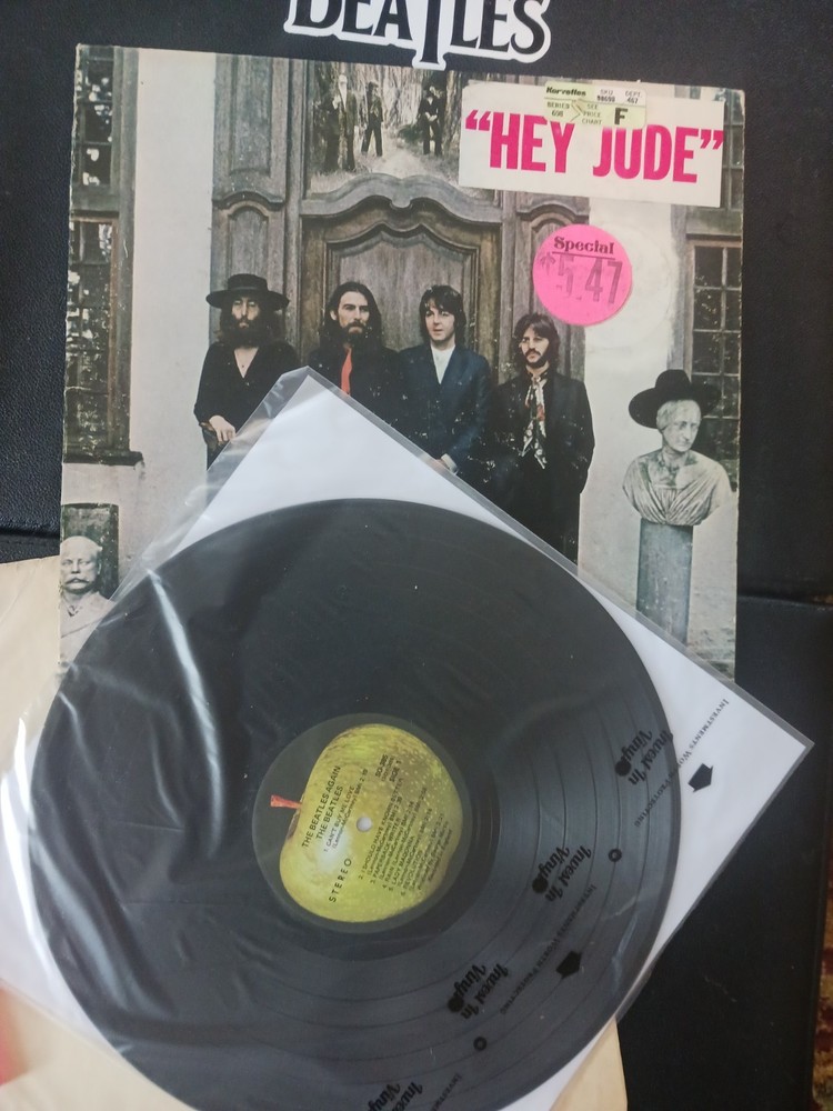 The Beatles * SO 385 * HEY JUDE * 1st press * HYPE STICKER * EXCELLENT VINYL
