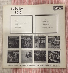 Polo– El Duelo ECO No. 627 *Rare* (1970) Latin Rock Vinyl