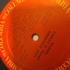 Blood, Sweat & Tears Greatest Hits 12″ Black Vinyl LP 33RPM Columbia PC 31170