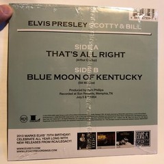 ELVIS PRESLEY Record Store Day 2010 7″ 45 – That’s All Right / Blue Moon of Ke