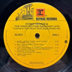 Kenny Rogers & The First Edition / Greatest Hits – Reissue Vinyl LP – VG+