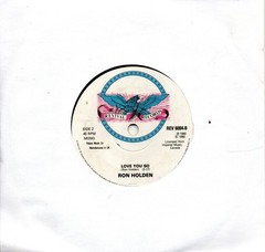 Fendermen:Mule skinner blues/Ron Holden-Love you so:UK Revival Records:1980