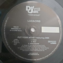 Ludacris Vinyl Get Back Out Your Money Promo 12″ Record DMX Def Jam South
