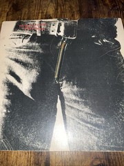 Rolling Stones – Sticky Fingers LP – 1971 Zipper COC 59100 Record Album Vinyl