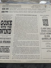 Gone With The Wind – Original Score Max Steiner 1961 Vinyl LP Warner Bros W-1322