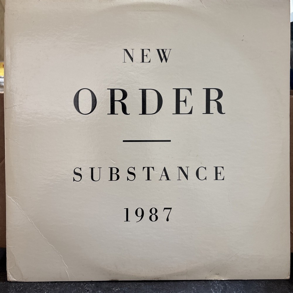 New Order “Substance 1987” 2xLP ~ Original Press ~ Qwest 1-25621 ~ Embossed