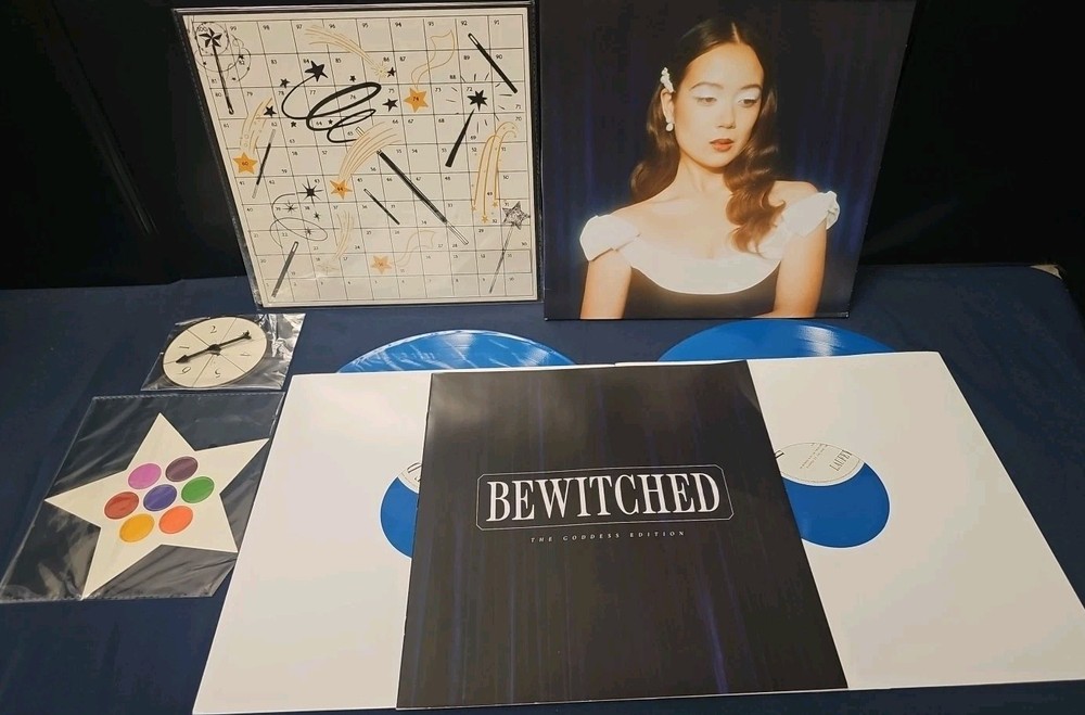 Laufey Bewitched: The Goddess Edition BLUE 2 LP VINYL RECORD + GAME BOARD DELUXE