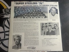 RARE NEW/SEALED FOOTBALL VINYL LP – “SUPER STEELERS ‘76” (1975 SEASON HIGHLIGHTS