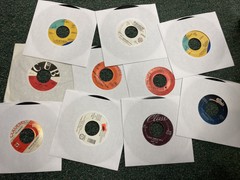 Lot of 160 45 rpm records 50s 60s 70s, Misc. Genres.