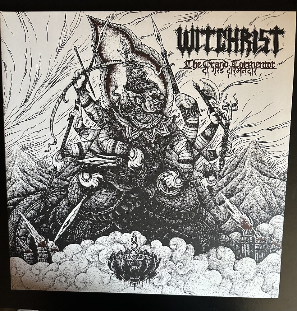 Witchrist “The Grand Tormentor” lp osmose productions reissue 2013 red vinyl.
