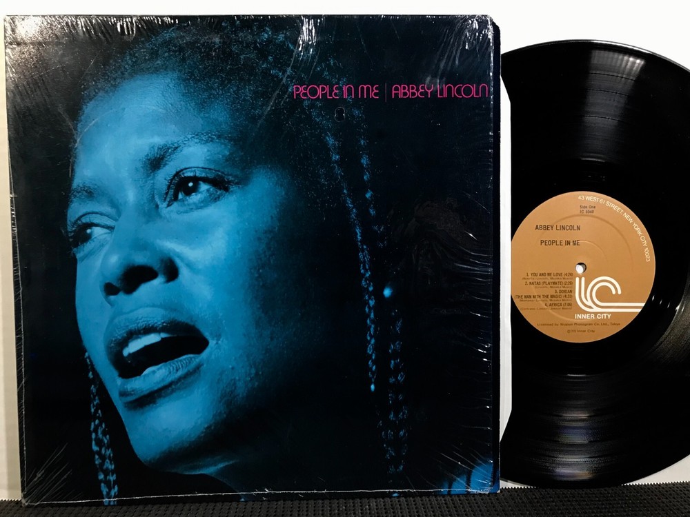 ABBEY LINCOLN People In Me LP INNER CITY IC 6040 STEREO 1978 Jazz MTUME SUZUKI