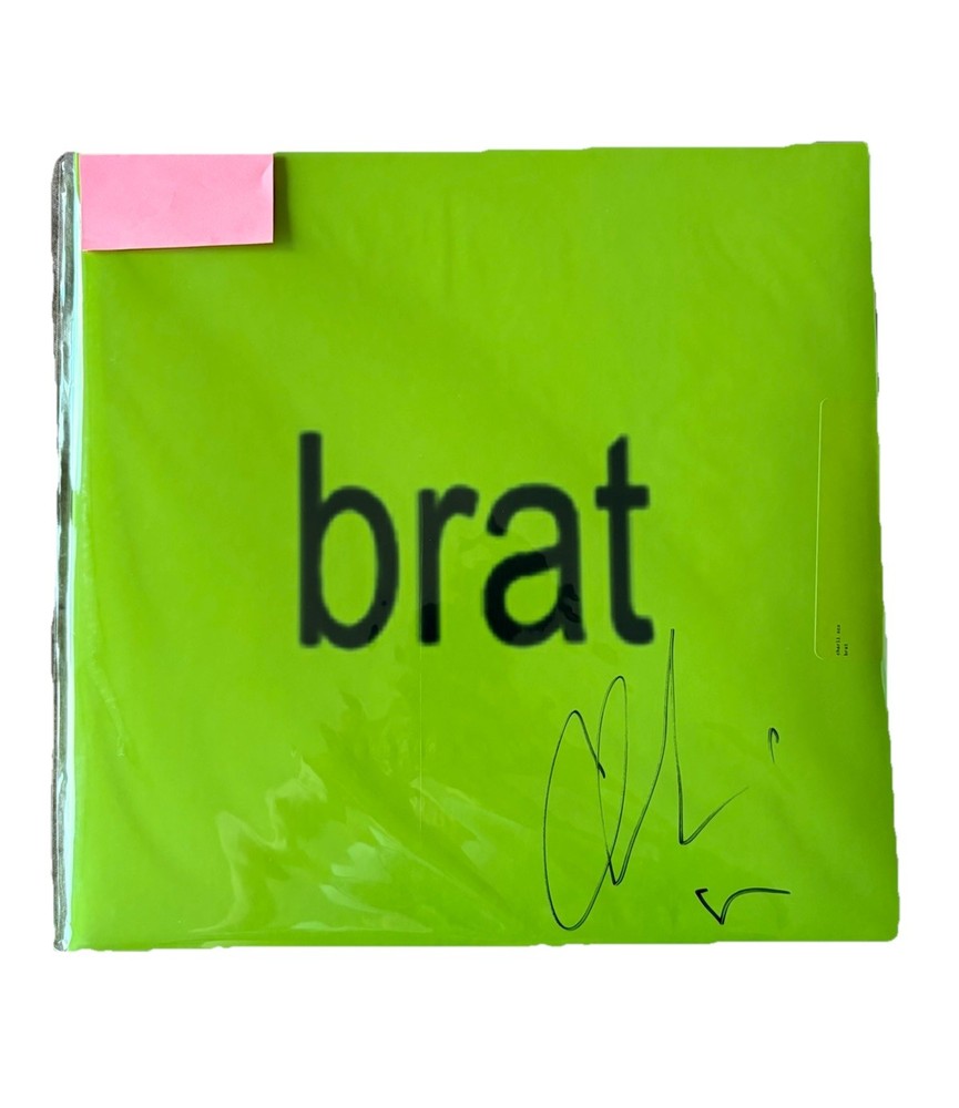 Charlie XCX Autographed Brat Sealed Vinyl