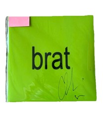 Charlie XCX Autographed Brat Sealed Vinyl