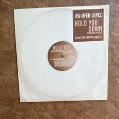 Jennifer Lopez Hold You Down Epic 2005 12″ Black Vinyl Pop Single Paper Sleeve