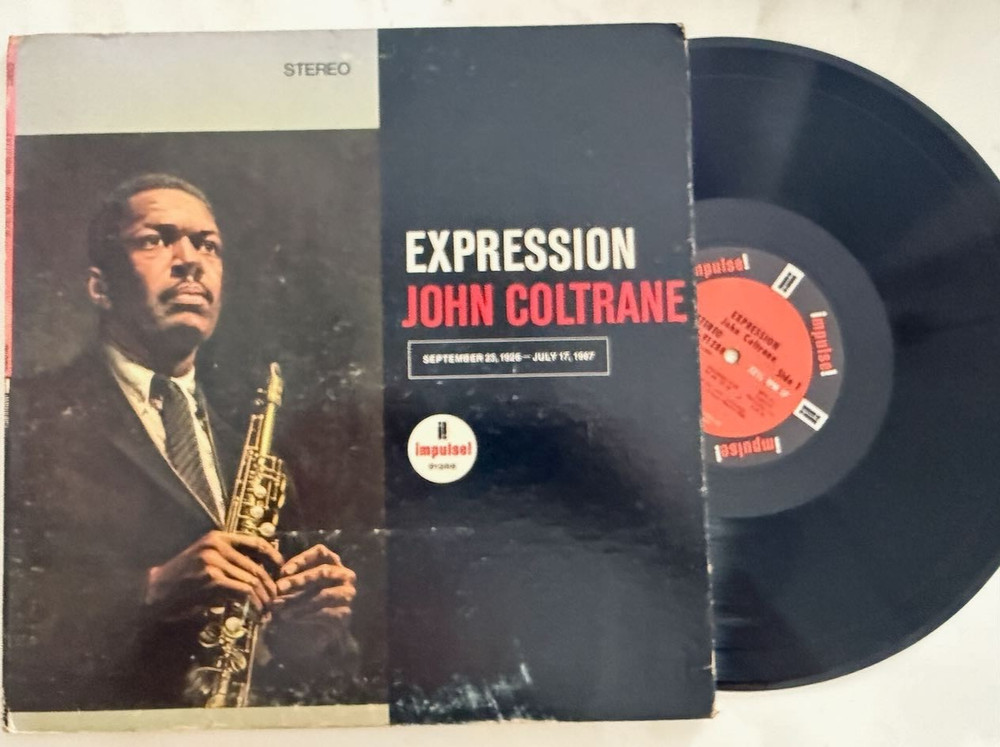 John Coltrane “Expression” Impulse 91288 ~ Gatefold ~ 1960’s Pressing VG++