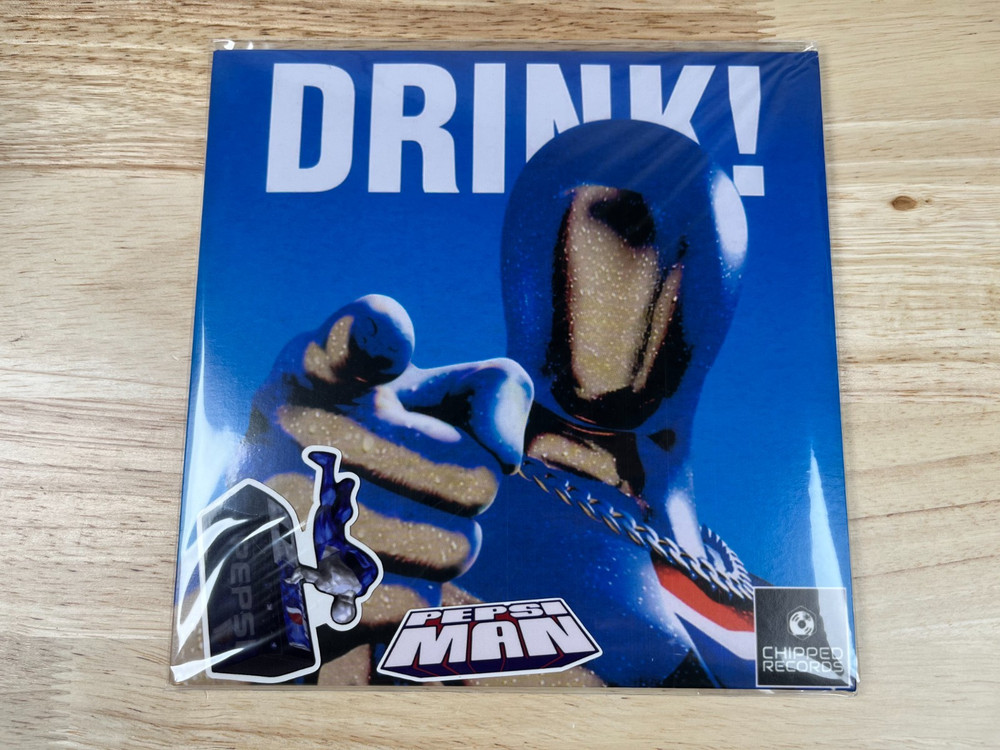 Pepsi Man Pepushiman PS1 7″ inch Vinyl Record OST VGM RARE VGM Soundtrack