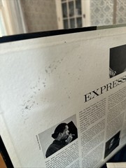 John Coltrane EXPRESSION LP Impulse! AS-9120 Gatefold ’67 Disc & Cover 1st Press