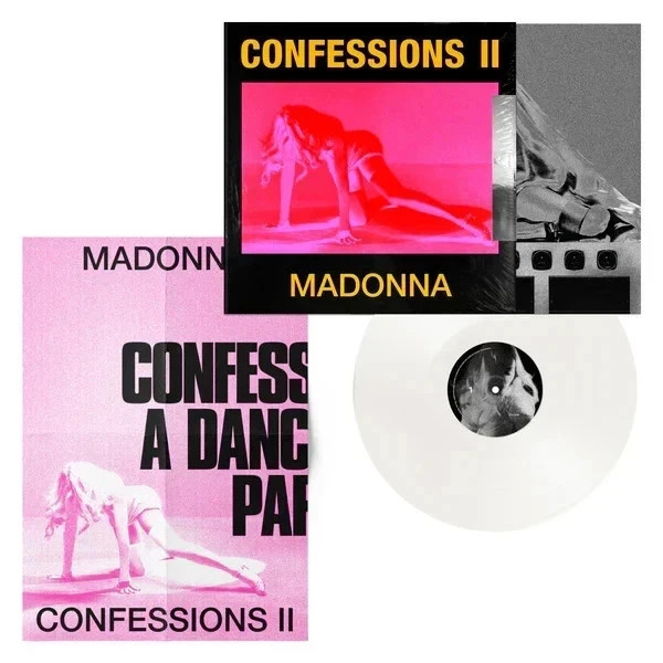 MADONNA SEALED CONFESSIONS II SPOTIFY 12” CLEAR VINYL SOLD OUT – Presale