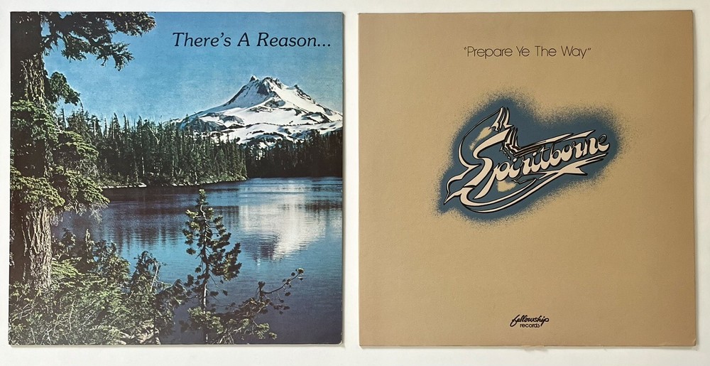 Spiritborne 2 LP Lot Prepare Ye The Way / There’s A Reason XIAN Private Press EX