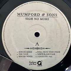 MUMFORD SONS Sigh No More LP ’09 GLASSNOTE Folk w/Inner NM
