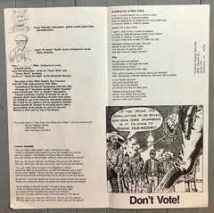 Feederz Teachers in Space Lp 1986 original with insert AZ punk rock